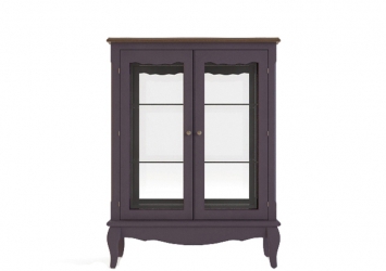 Шкаф двустворчатый Leontina Lavanda для посуды