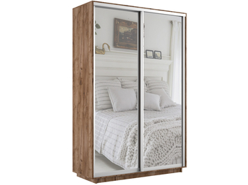 Шкаф-купе Экспресс Люкс 2-х дверный (Зеркало)